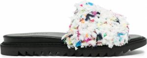 Onitsuka Tiger Slippers met ronde neus Zwart