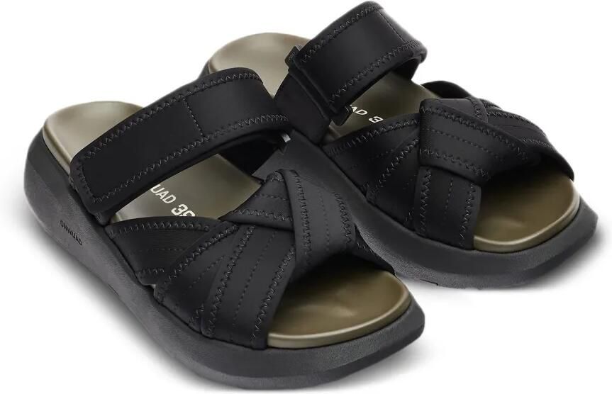 ONWUAD Sandalen met gekruist bandje Zwart - Foto 3