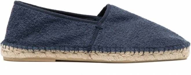 Orlebar Brown Fleet espadrilles met afwerking Blauw