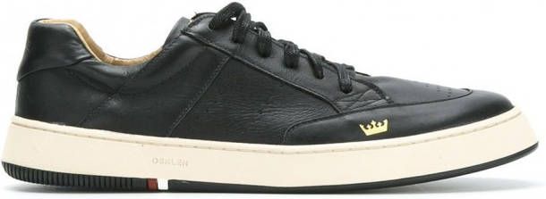 Osklen geruite sneakers Zwart