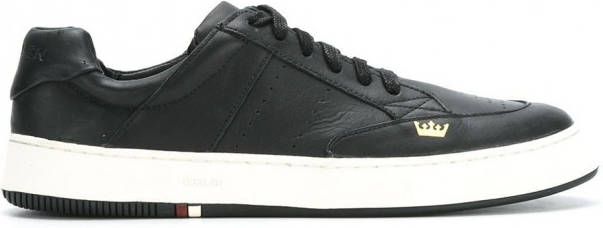 Osklen geruite sneakers Zwart