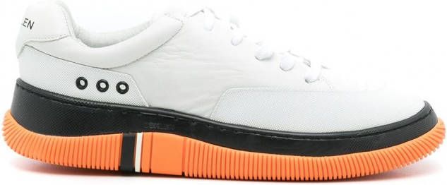Osklen Hybrid sneakers met vlakken Wit