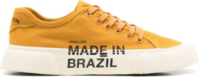 Osklen Made in Brazil sneakers Geel