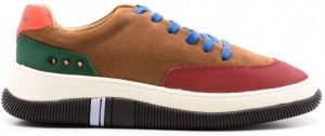 Osklen Sneakers met colourblocking Bruin