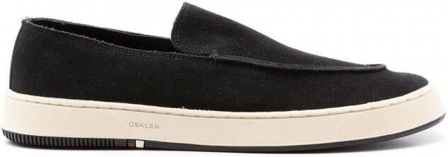 Osklen Soho suède sneakers Zwart