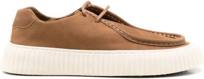 Osklen Sneakers met plateauzool Bruin