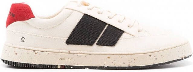 Osklen Sneakers met zijstreep Beige