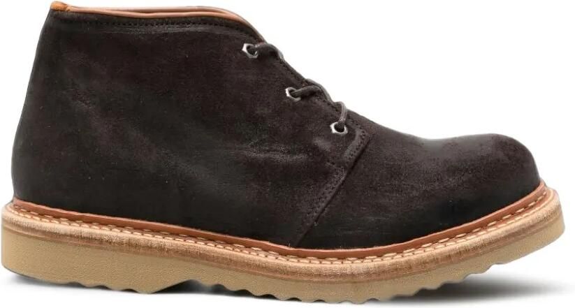 OUR LEGACY Chukka suède laarzen Bruin