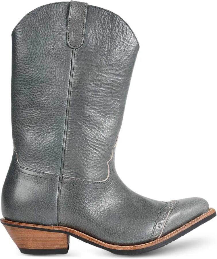 OUR LEGACY Consultant laarzen met Western-design Grijs