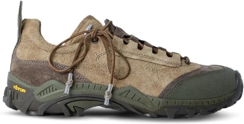 OUR LEGACY Gabe sneakers met ronde neus Beige