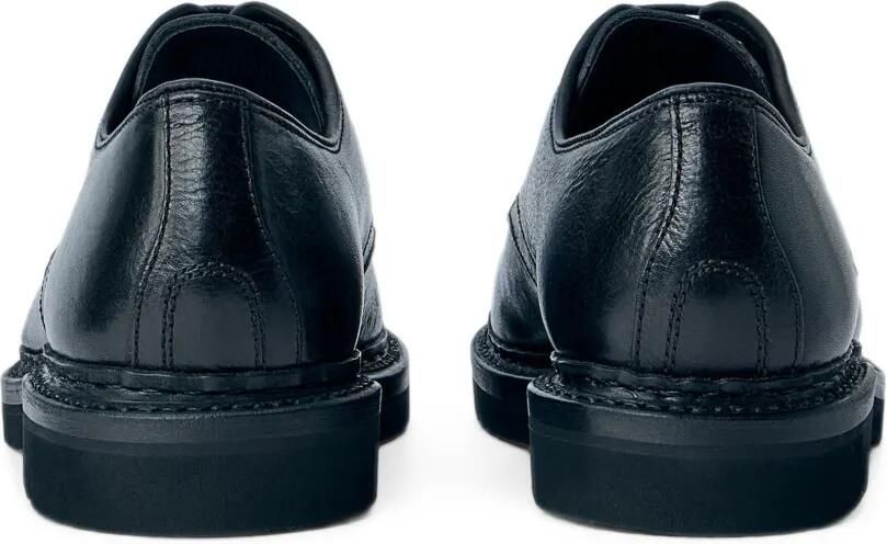OUR LEGACY Trampler gepolijste leren derby schoenen Zwart - Foto 2