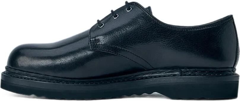 OUR LEGACY Trampler gepolijste leren derby schoenen Zwart - Foto 4