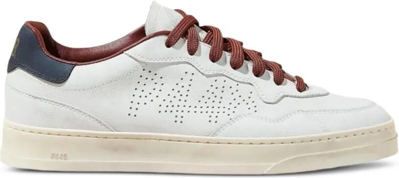 P448 Bali sneakers met geperforeerde details Wit