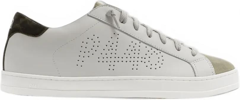 P448 John perforated sneakers Wit