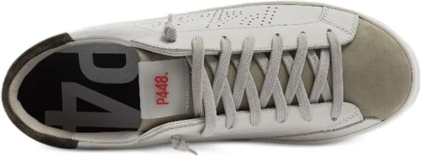 P448 John perforated sneakers Wit - Foto 5