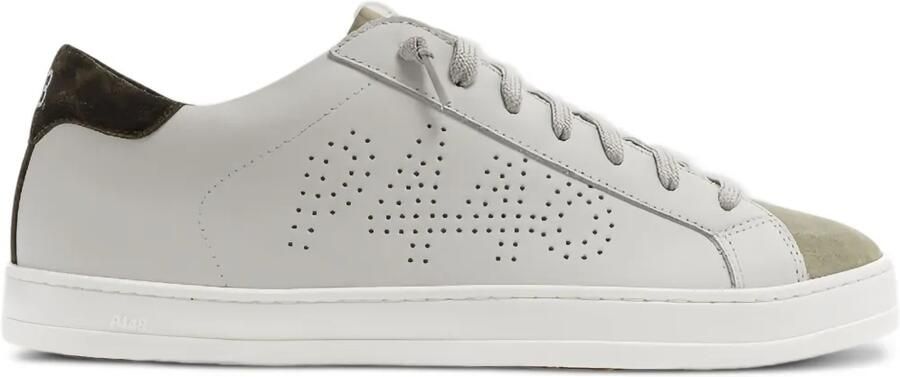 P448 John sneakers met geperforeerde details en suède vlak Wit