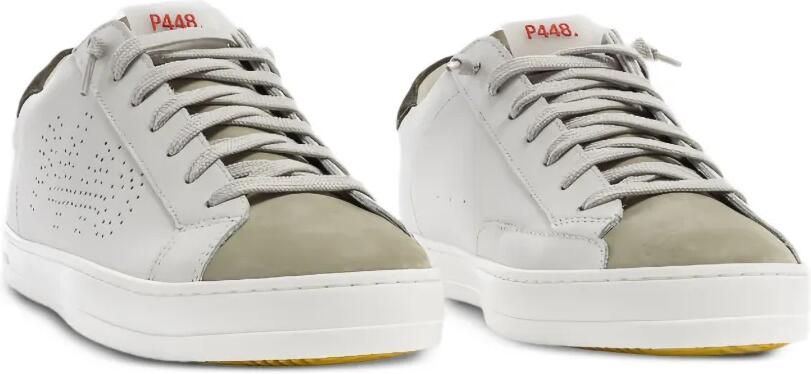 P448 John sneakers met geperforeerde details en suède vlak Wit - Foto 4