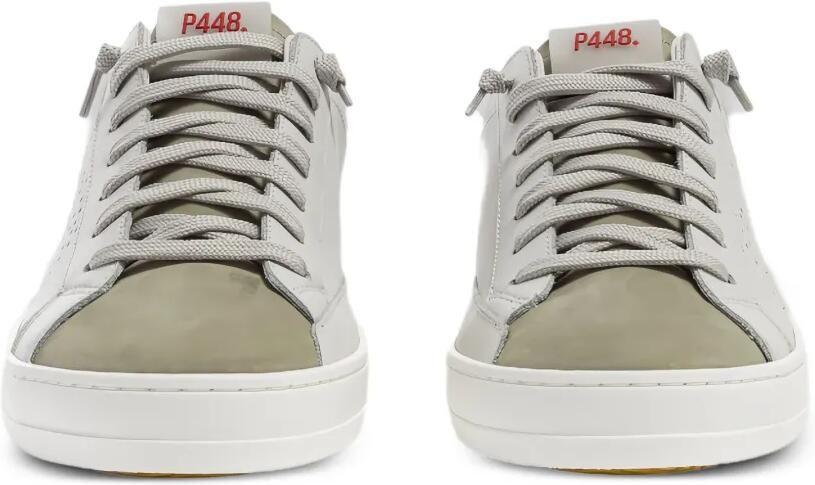 P448 John sneakers met geperforeerde details en suède vlak Wit - Foto 3