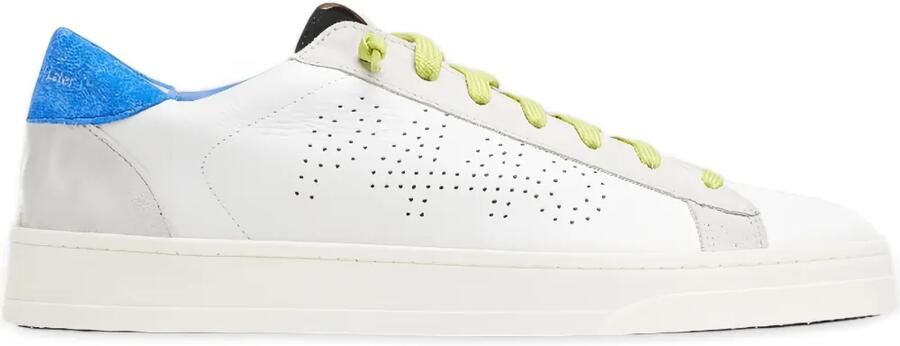 P448 Sneakers met geperforeerd logo Wit
