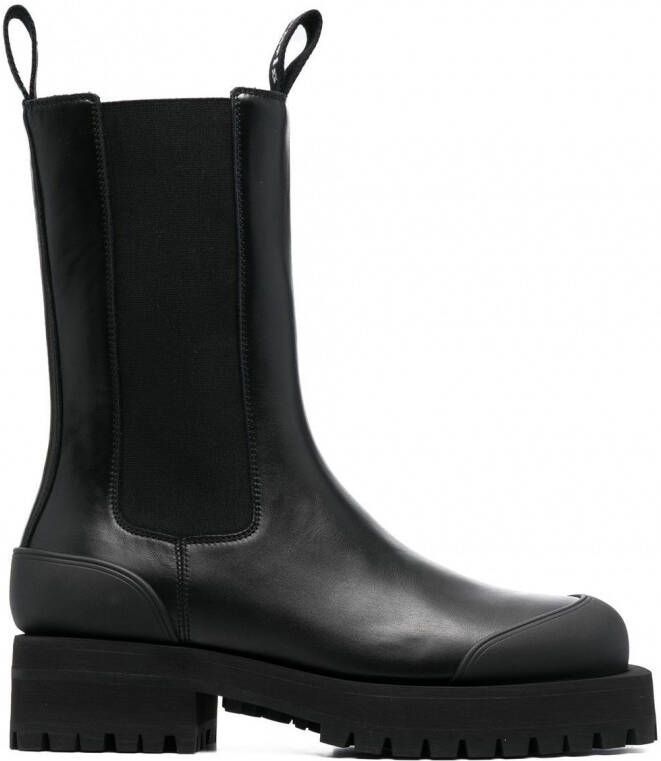 Palm Angels Chelsea combat boots Zwart