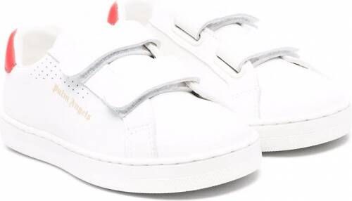 Palm Angels Kids Sneakers met klittenband Wit