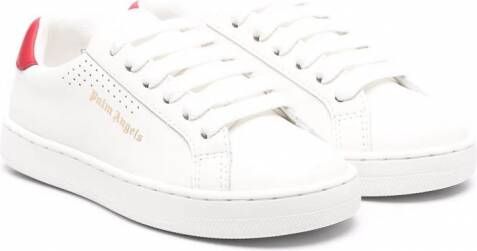 Palm Angels Kids Sneakers met logoprint Wit