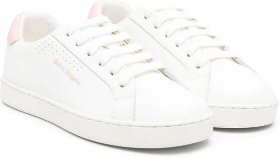 Palm Angels Kids Sneakers met logoprint Wit