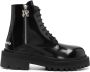 Palm Angels Laarzen met logoprint Zwart - Thumbnail 1