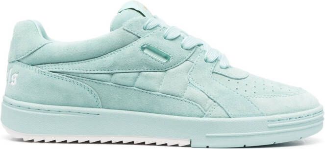 Palm Angels Sneakers met logoprint Blauw