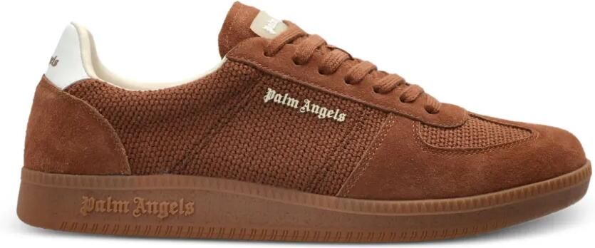 Palm Angels Century sneakers met vlakken Bruin