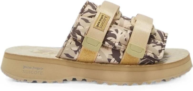 Palm Angels Gewatteerde sandalen Beige