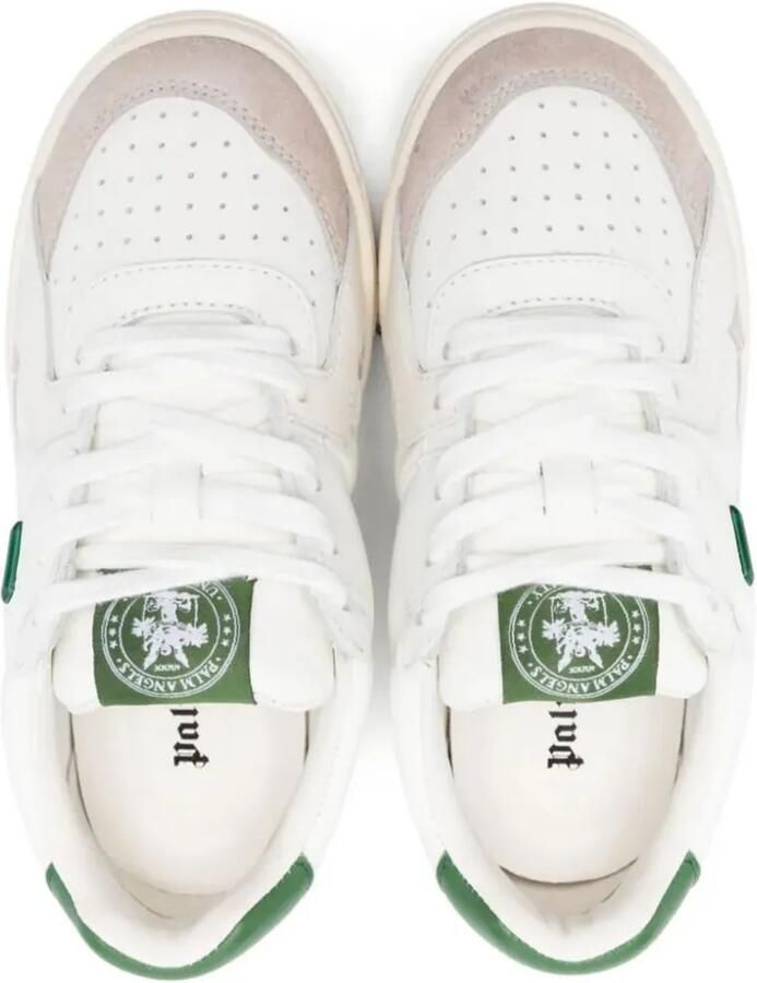 Palm Angels Kids Sneakers met logopatch en vlakken Wit - Foto 2