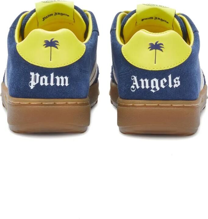 Palm Angels Kids University Track suède sneakers Blauw - Foto 3