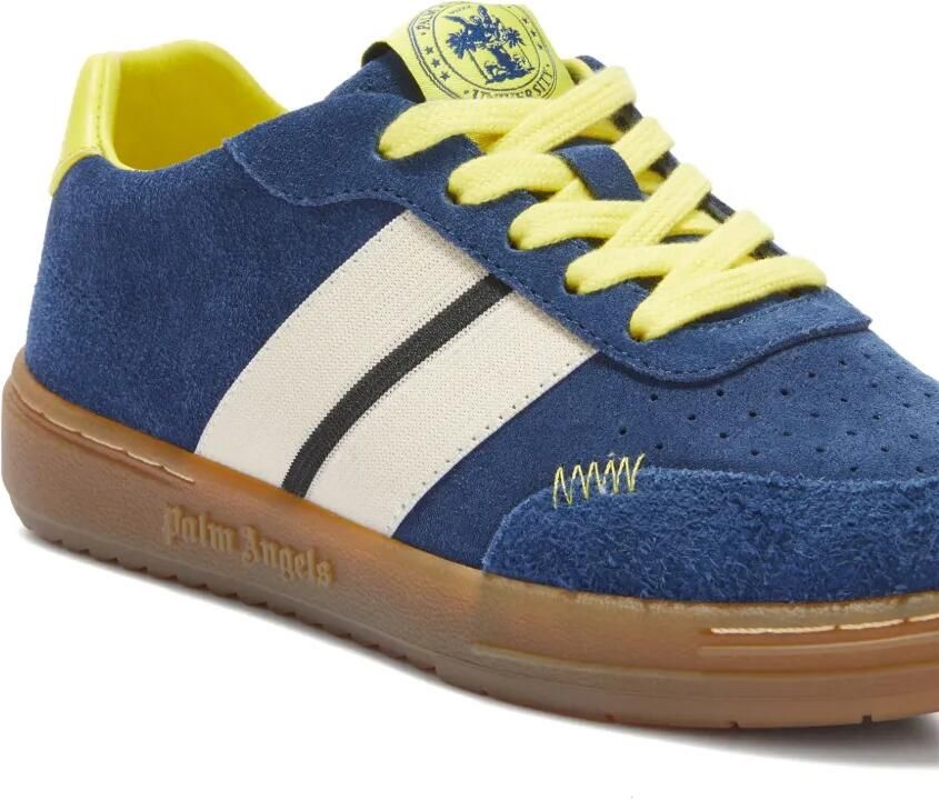Palm Angels Kids University Track suède sneakers Blauw - Foto 2