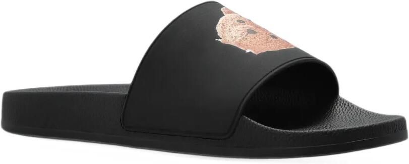 Palm Angels logo-patch slides Zwart - Foto 5