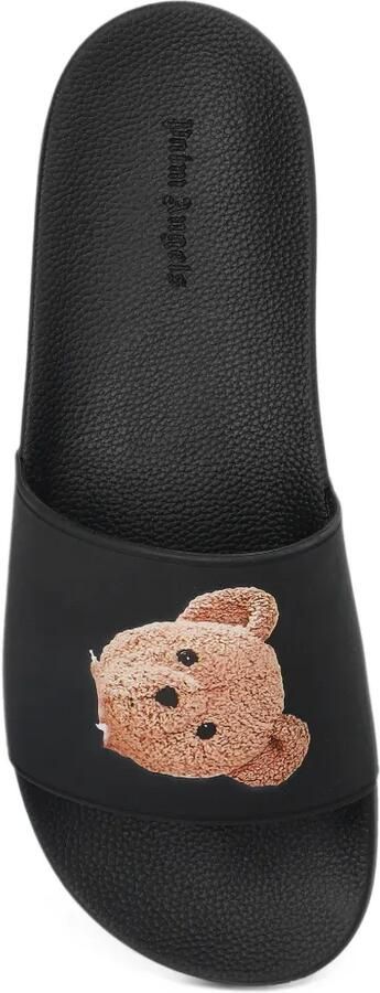 Palm Angels logo-patch slides Zwart - Foto 3