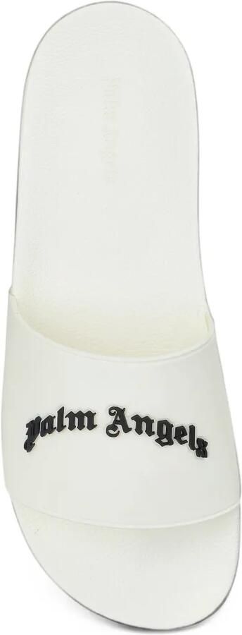 Palm Angels logo-plaque slides Wit - Foto 3