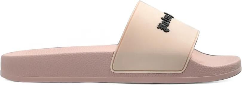 Palm Angels logo slides Roze