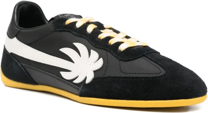 Palm Angels Pa 5 leren sneakers met palmboomprint Zwart - Foto 3