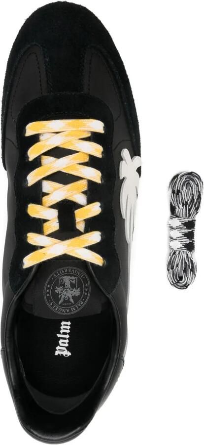 Palm Angels Pa 5 leren sneakers met palmboomprint Zwart - Foto 2