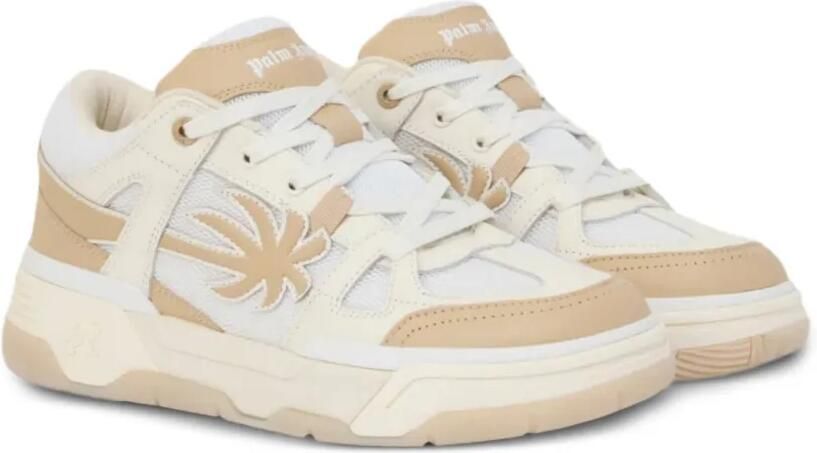 Palm Angels Palm Skate sneakers met vlakken en boompatch Wit