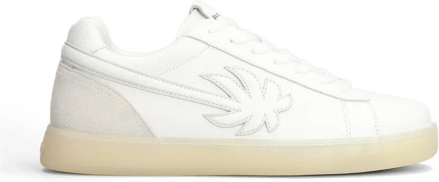 Palm Angels Palm Tennis Lea sneakers met boompatch Wit