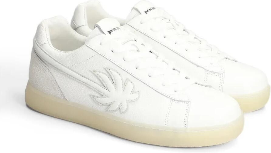 Palm Angels Palm Tennis Lea sneakers met boompatch Wit - Foto 4