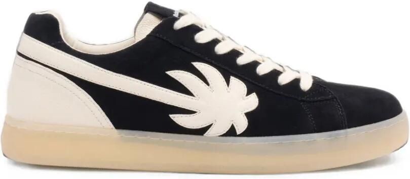 Palm Angels Palm Tennis suède sneakers Zwart