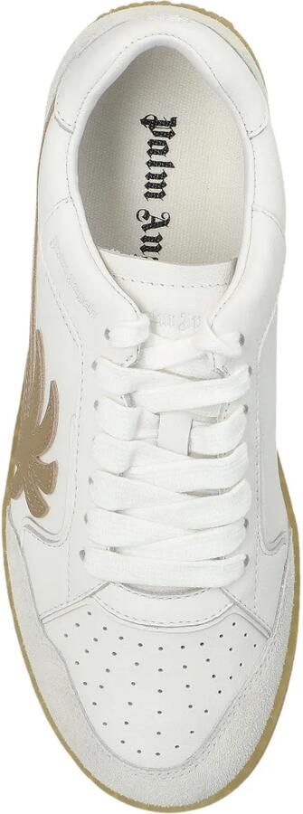Palm Angels Palm Tree leren sneakers Wit - Foto 5