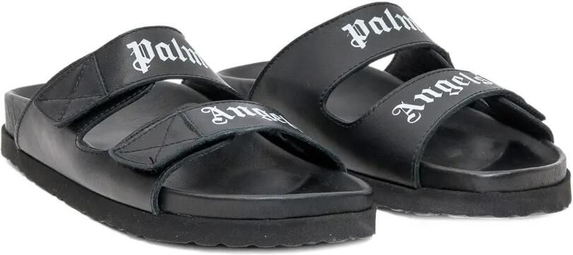 Palm Angels Sandalen met logoband Zwart - Foto 4