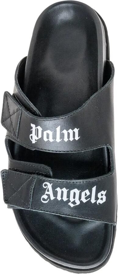 Palm Angels Sandalen met logoband Zwart - Foto 3