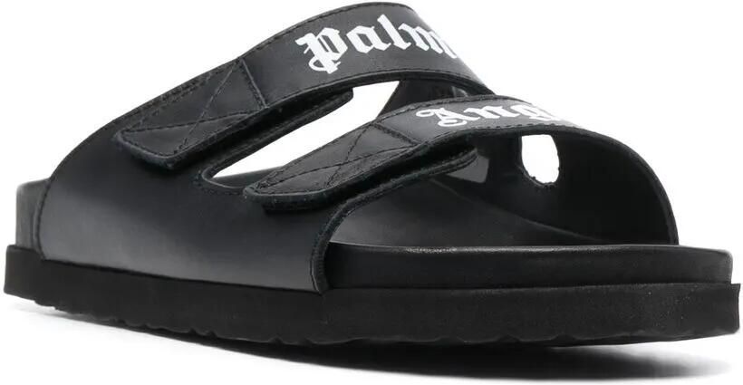 Palm Angels Sandalen met logoprint Zwart - Foto 2