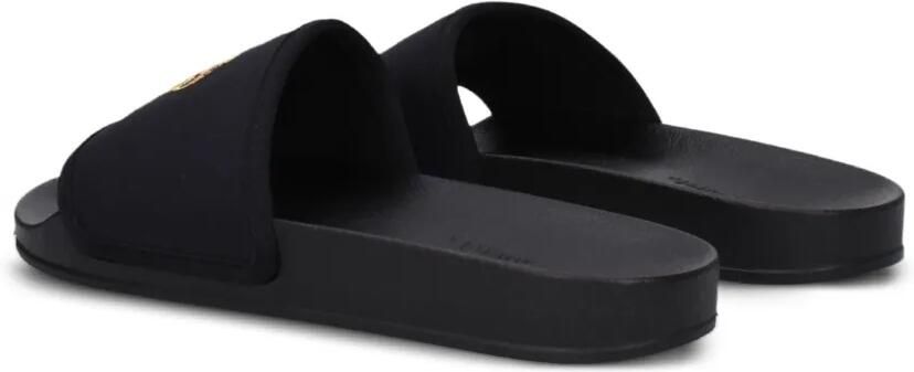 Palm Angels Slippers met geborduurd logo Zwart - Foto 4