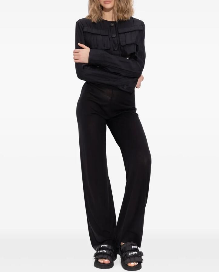 Palm Angels Slippers met logo Zwart - Foto 2